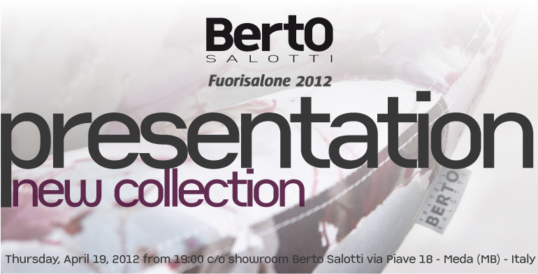 Invito presentazione BertO Fuorisalone 2012