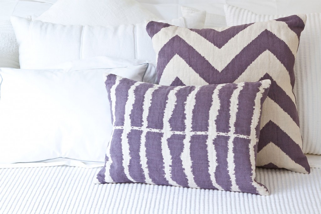 pillows with c&c linen