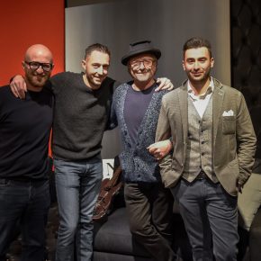 Stefano Manfredi, Filippo Berto, Renato Ruatti e Matteo Martorana bertolive