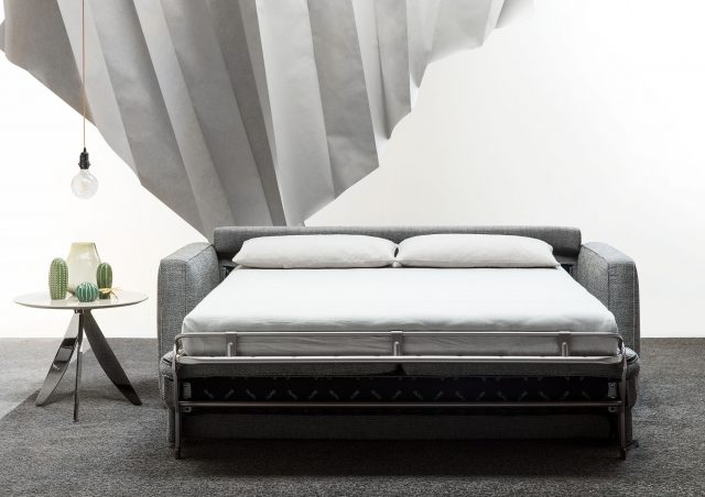 Gulliver sofa bed with mattress h. 18 cm berto salotti
