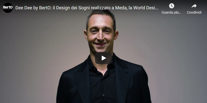 Video Filippo Berto sofa Made in Meda