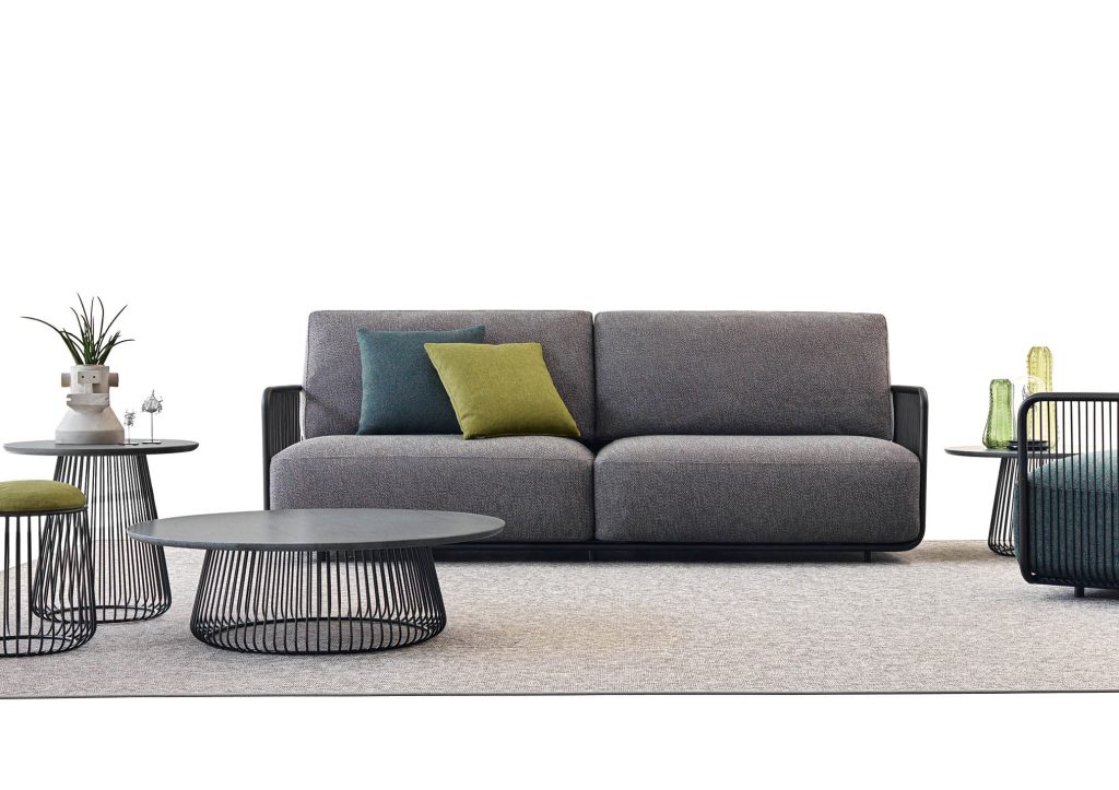 Brian sofa: Outdoor SOUNDS Collection by BertO